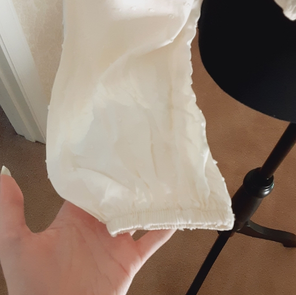 Wild Fable Off-White Textured Boho Blouse - Picture 5 of 11